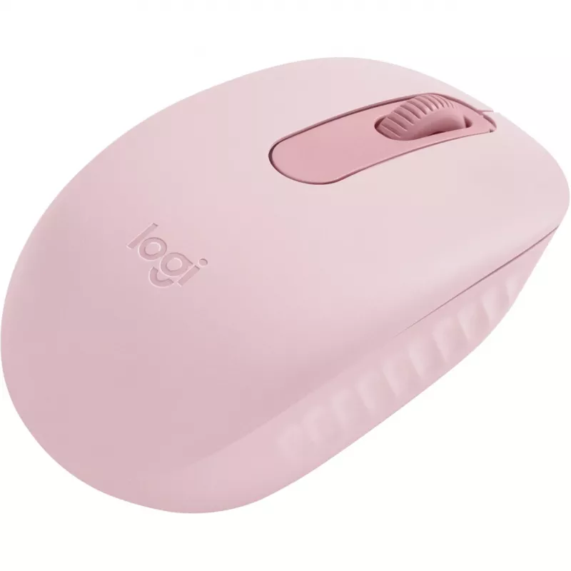 Logitech M196 - pelė - dešiniarankiams ir kairiarankiams - optinė - 3 mygtukai - belaidė - Bluetooth - rožinė (910-007461)