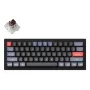 Klaviatūra Wrl V4 RGB/CARBON Juoda V4-B3 Keychron