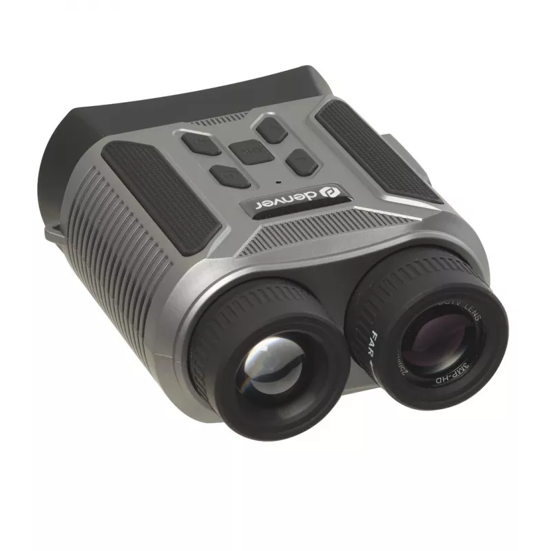 Binocular Denver NVI-491 Juoda Pilka Plastic MicroSD Lithium