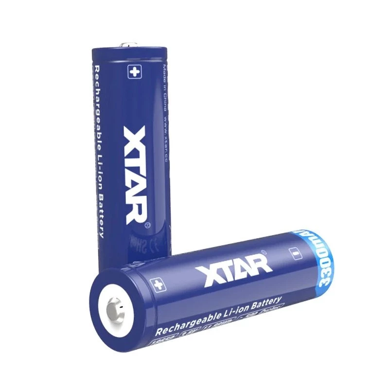 Battery 18650 3,6V Li-ion 3300 mAh su apsauga