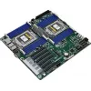 Pagrindinė plokštė ASRock ROME2D16-2T LGA 4094 EEB, dviejų lizdų, 16 DIMM DDR4, 3,2 TB RDIMM, 5x PCIe x16 Gen4, 16x SATA III