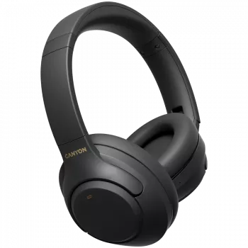 Belaidės ausinės CANYON OnRiff 6 su Bluetooth, ANC aktyviu triukšmo slopinimu, įmontuotu mikrofonu, ilga baterijos veikimo trukme, ergonomišku dizainu