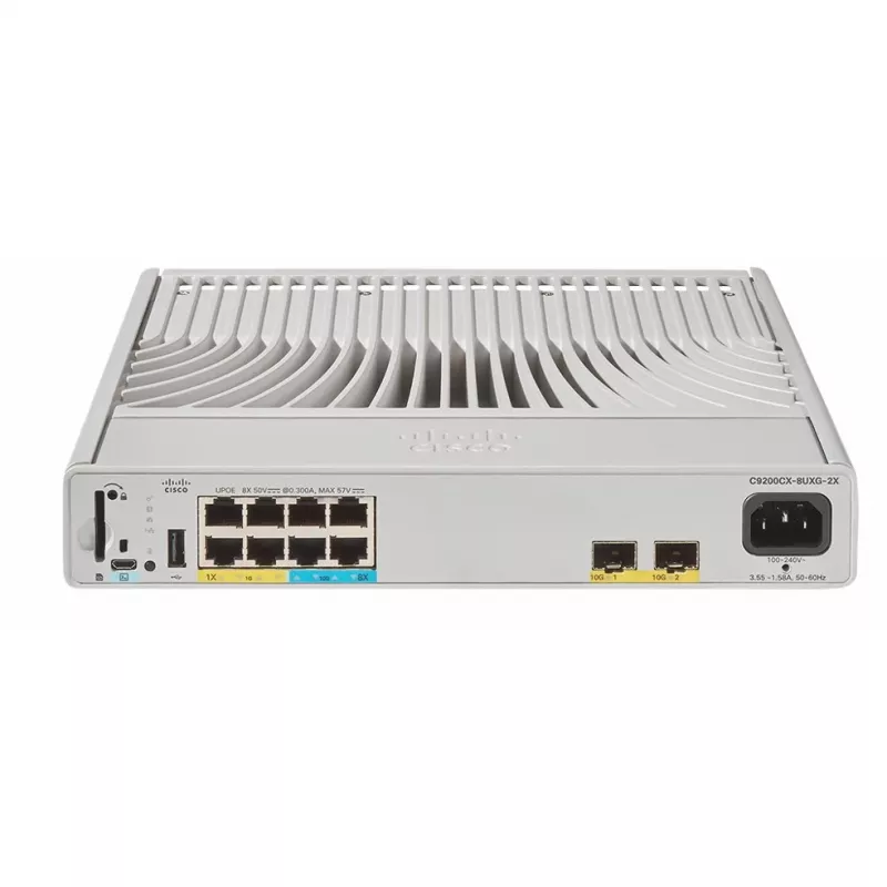 Catalyst 9200CX - Network Advantage - komutatorius - kompaktiškas - L3 - valdomas - 4 x 10/1