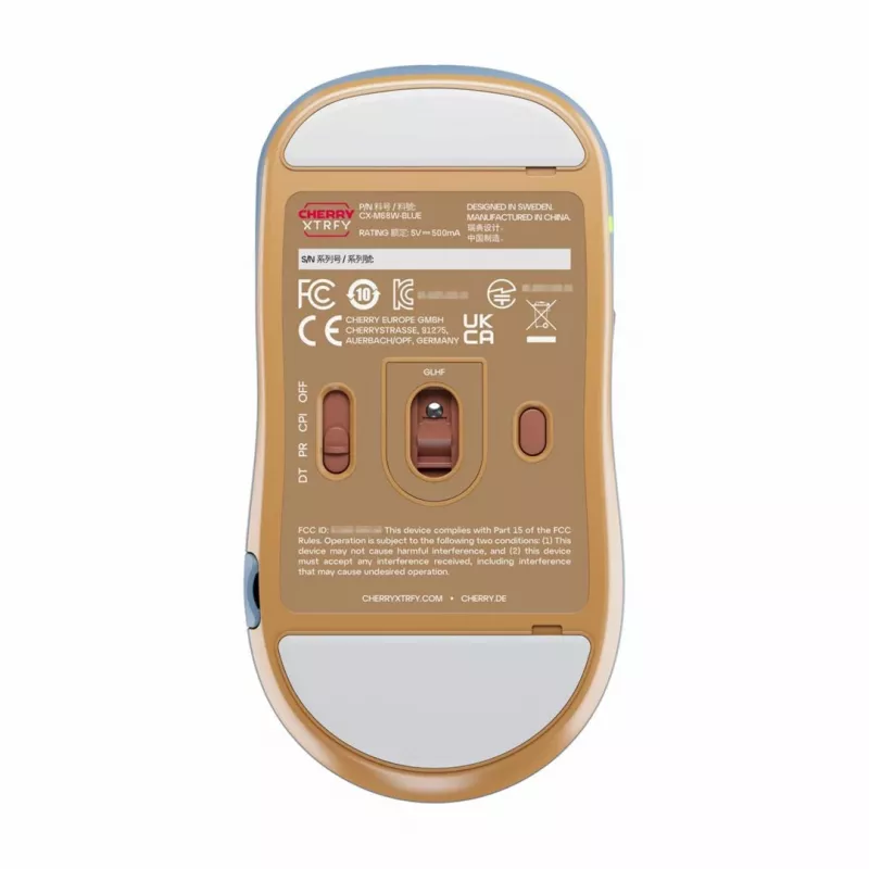 Pelė CHERRY XTRFY M68 Wireless RF Wireless