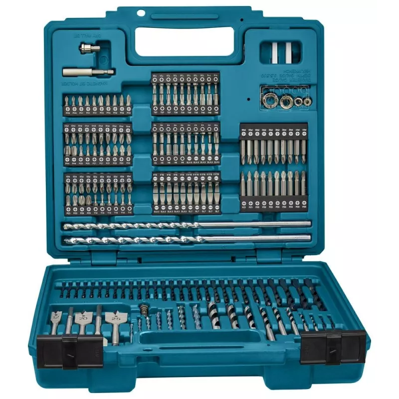 Makita E-11689 grąžtų rinkinys 256 vnt.