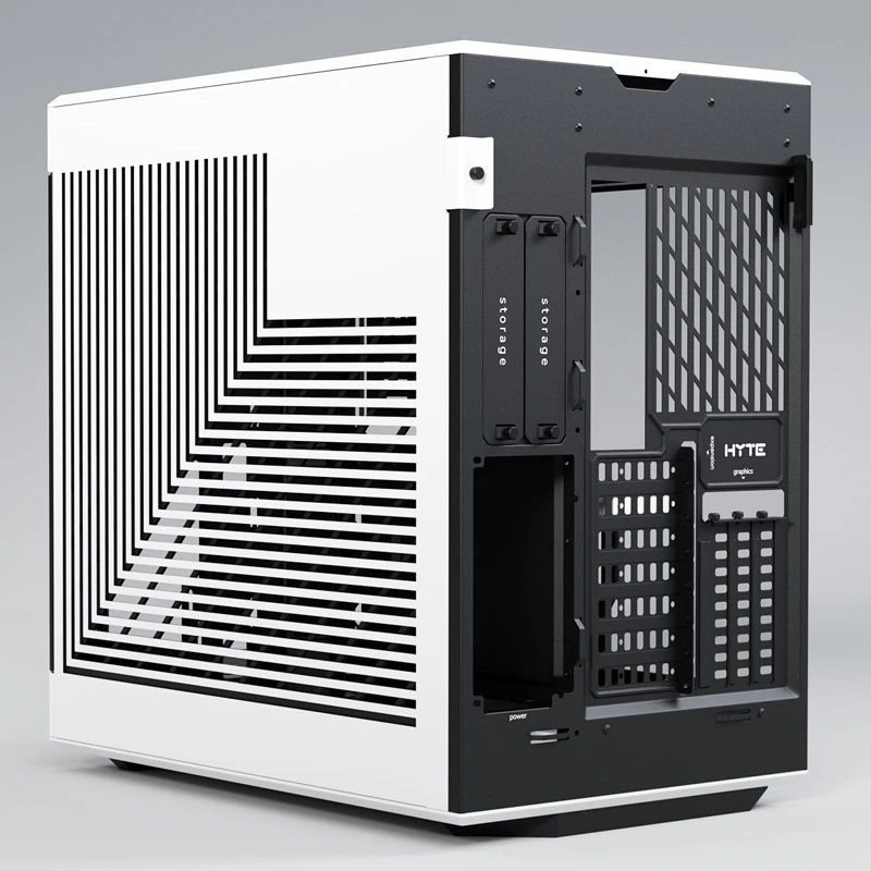 HYTE Y60 Midi Tower Juoda, White