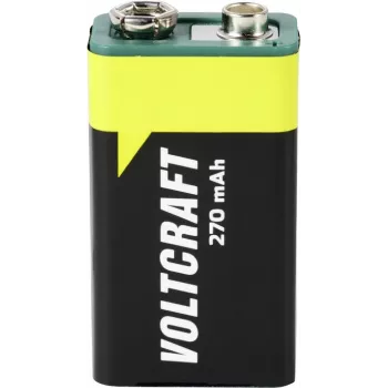 VOLTCRAFT Endurance 6LR61 9 V blokinė baterija NiMH 270 mAh 8,4 V 1 vnt. (VC-12714065)