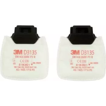 3M Secure Click dalelių filtras P3 R D3135 2 vnt. (D3135)