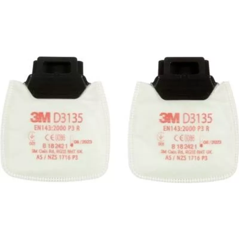 3M Secure Click dalelių filtras P3 R D3135 2 vnt. (D3135)