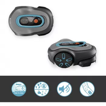 Robotinė vejapjovė Gardena smart SILENO pro baterija 600 m² 16 cm