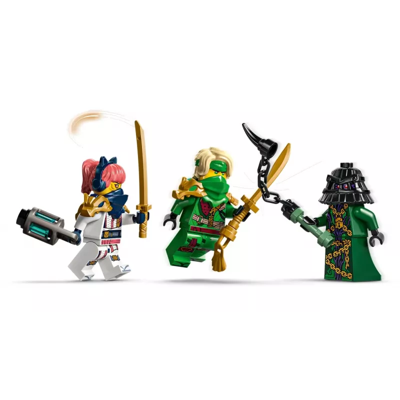 LEGO konstruktorius NINJAGO 71842 Rontu the Master Dragon — 381 detalė, 4 minifigūrėlės, parodomasis modelis 130 mm