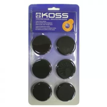 Ausų pagalvėlė Koss 0021299158227 Putplastis Juoda