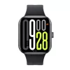 Išmanusis laikrodis „Xiaomi Watch 5“ stačiakampis, 2,07 colio AMOLED ekranas, juodas korpusas, juodas TPU dirželis, 47,5 mm, 5 ATM