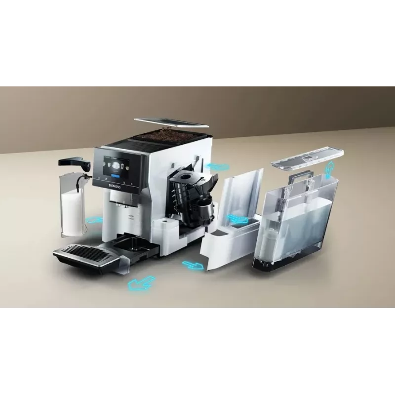 Siemens TQ715R03 kavos virimo aparatas, pilnai automatinis espreso aparatas, 2,4 l