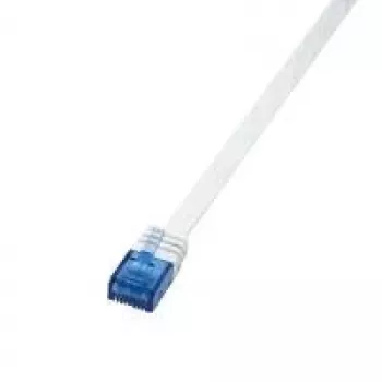 Tinklo kabelis LogiLink 0,25 m RJ45 Cat6 baltas