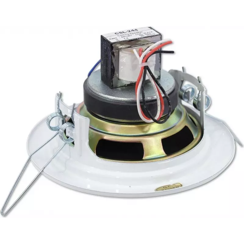 Įmontuojamas sieninis garsiakalbis Omnitronic CS-4W 6 W 100 V baltas