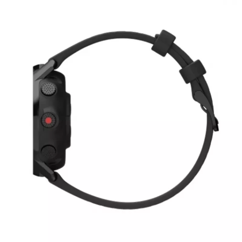 Polar Grit X Pro - Titanium - Sportinis laikrodis su dirželiu - perforuota oda - pilka - Dirželio dydis: M/L - Ekranas 3 cm (1,2 colio) - Bluetooth - 41 g (90085777)