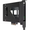 ICY Dock ToughArmor MB111VP-B - mobilioji atminties lentyna - and2 / and3 SSD mobilioji lentyna - 2,5 (6,4 cm) - NVMe - PCIe 4,0 x4 - juoda (MB111VP-B)