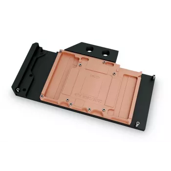 Vandens blokas EK Water Blocks Quantum Vector RTX 3080/3090 — Acetal/Varis, Juoda, 220×124×20.5 mm