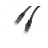 Tinklo kabelis LANBERG PCU6-10CU-0025-BK Cat6 F/UTP RJ-45 0,25 m juodas