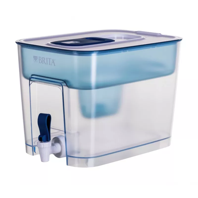 Vandens filtro dozatorius BRITA FLOW MAXTRA PRO Pure Performance — 8,2 l, mėlynas, 220×214×304 mm