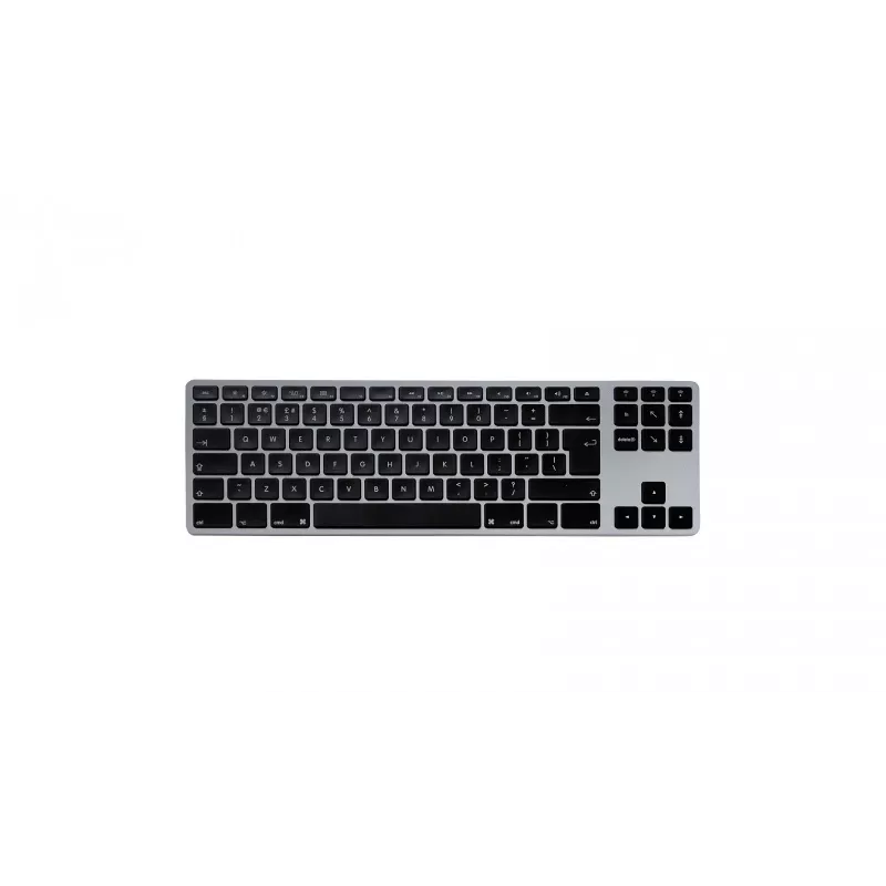 Mechaninė klaviatūra Matias FK408BTB-UK Tenkeyless Bluetooth aliumininė Space Gray