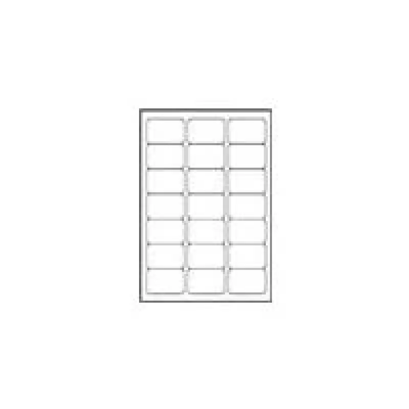 Avery Zweckform Avery - skaidrus - 63,5 x 38,1 mm 525 etiketė(-ės) (25 lapai x 21)