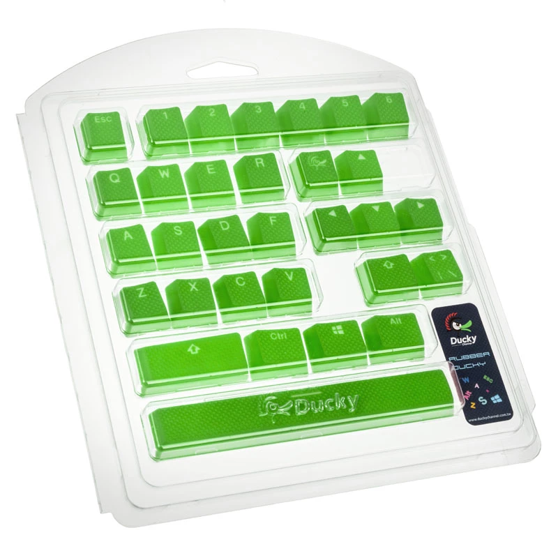 Klaviatūros dangtelis Ducky DKSA31-USRDGNNO1 Šviesiai žalias guminis Cherry MX