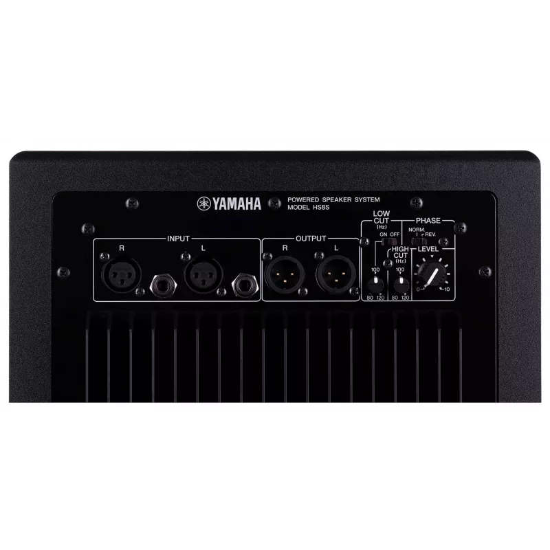 Yamaha HS8S žemų dažnių garsiakalbis, juodas 150 W