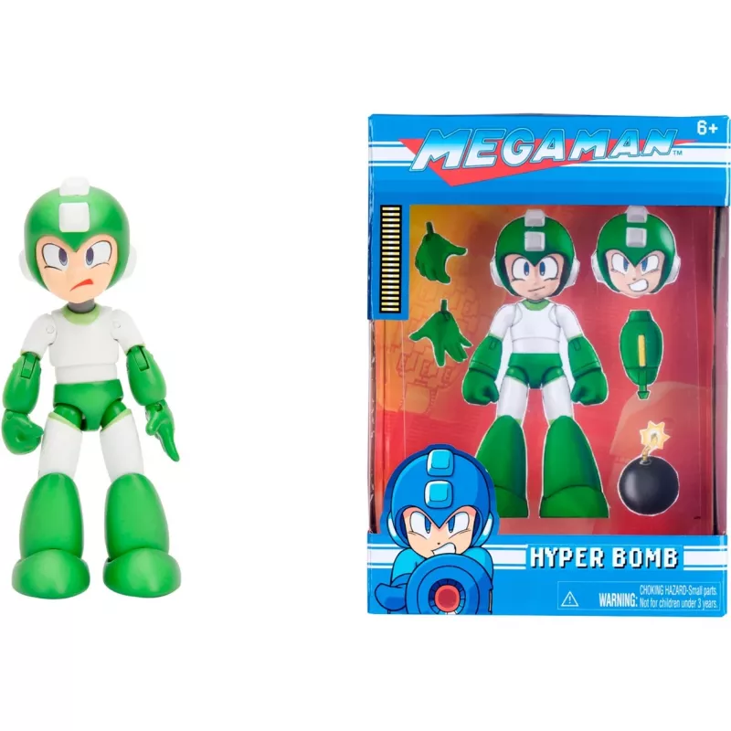 Žaislinė figūrėlė Simba-Dickie Mega Man Hyper Bomb 4,5 colio veiksmo figūrėlė