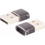 USB A į USB C adapteris ShiverPeaks 14-05034 — USB 2.0, plonas metalinis korpusas