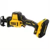 DeWALT DCS369NT-XJ stūmoklinis pjūklas 2800 spm Juoda, Geltona