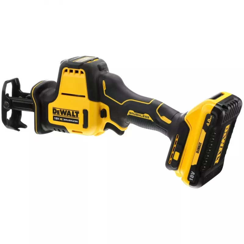 DeWALT DCS369NT-XJ stūmoklinis pjūklas 2800 spm Juoda, Geltona