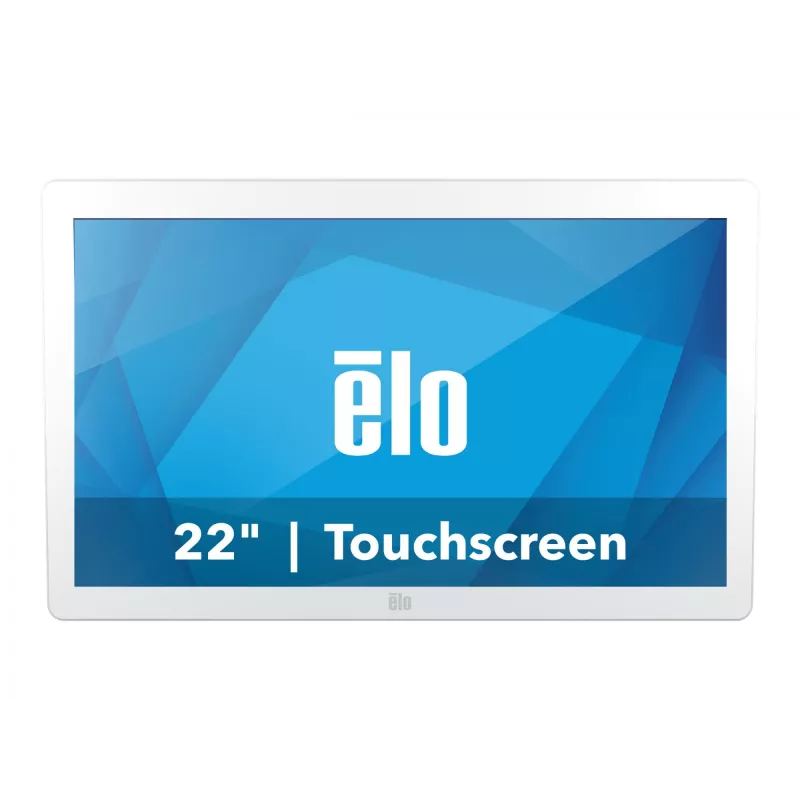 Elo Touch Solutions XX03LM-Serie, 54,6 cm (21,5), projekcinis talpinis, 10 lietimo taškų, Full HD, USB, rinkinys (USB), baltas TFT monitorius, 16:9, ekrano įstrižainė: 54,6 cm (21,5), projekcinis talpinis