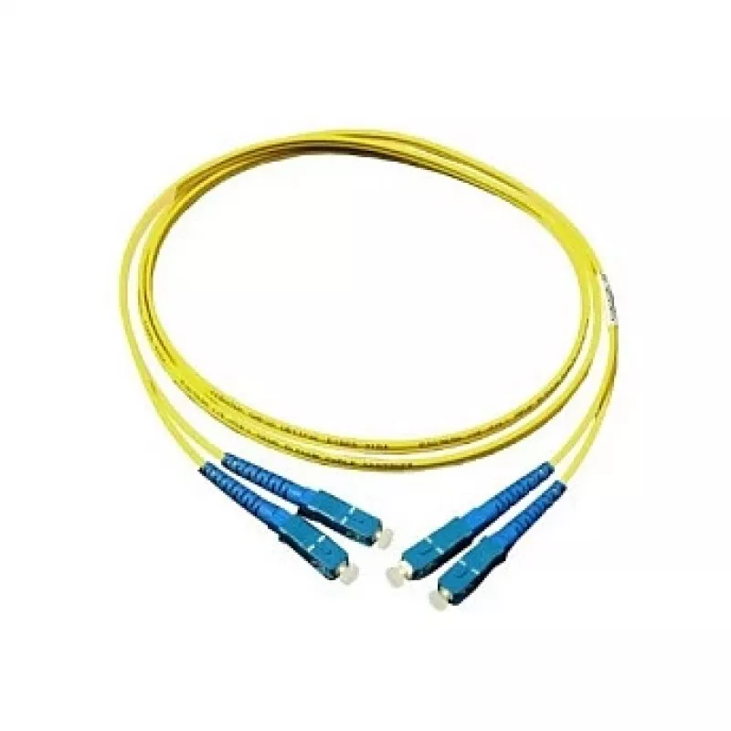 GoodConnections komutacinis kabelis LWL Duplex OS2 (vienmodis, 9/125) SC/SC, LSZH, atvirkštinis poliškumas, 5 m