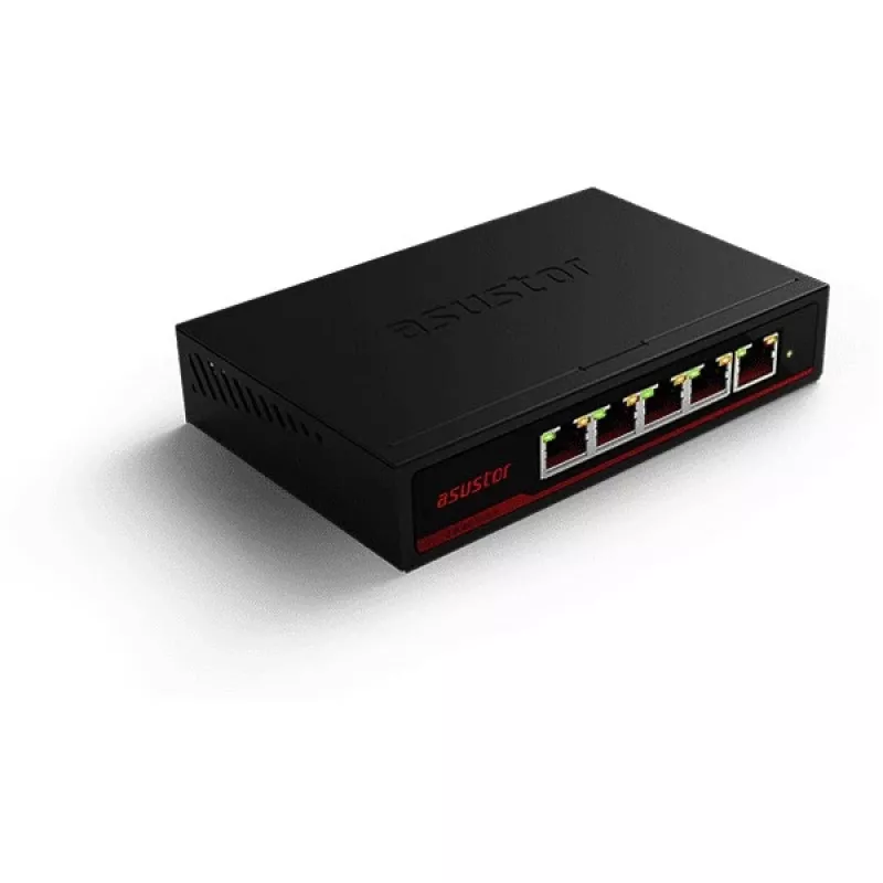 Asustor ASW205T 5 prievadų 100/1000/2500 Mbps nevaldomas stalinis komutatorius