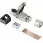 Renkforce RJ45 kištukas CAT 8.1 8P8C kištukas lauko montavimui (be įrankių) sidabrinis RF-4495306 1 vnt. (RF-4495306)