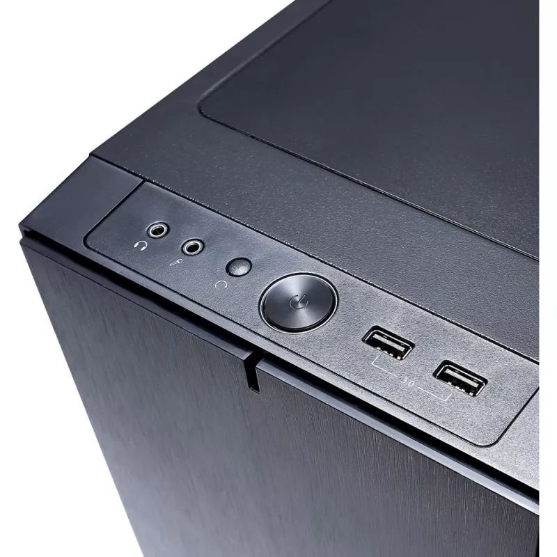 Fractal Design Define Nano S - Window - Tower - ITX - be maitinimo bloko (ATX) - juodas - USB/Audio (FD-CA-DEF-NANO-S-BKW)