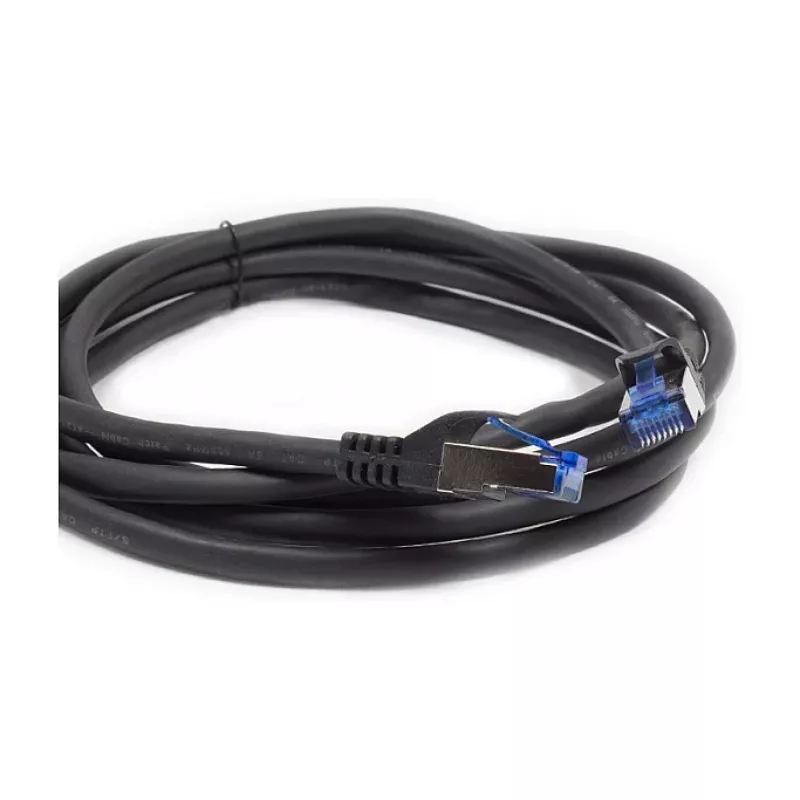 Good Connections Cat.6A komutacinis kabelis SmartFLEX HF juodas 15m