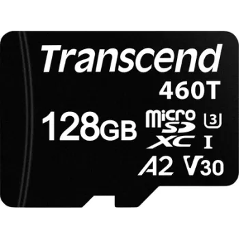 Transcend TS128GUSD460T-VS1 miniSD-Kortelė Mažmeninė 128 GB (TS128GUSD460T-VS1)