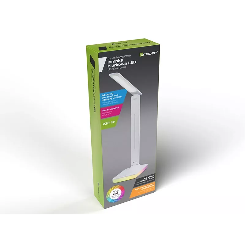 Tracer 47705 Prisma Balta LED Stalo lempa