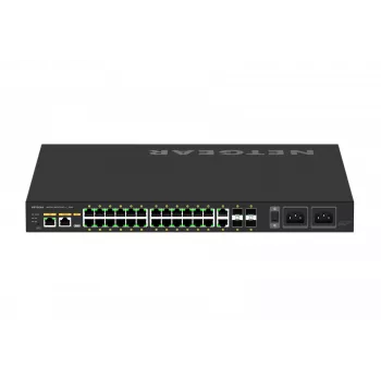 NETGEAR GSM4230UP Valdomas L2/L3 Gigabit Ethernet (10/100/1000) komutatorius su maitinimu per Ethernet (PoE) 1U Juodas