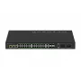 NETGEAR GSM4230UP Valdomas L2/L3 Gigabit Ethernet (10/100/1000) komutatorius su maitinimu per Ethernet (PoE) 1U Juodas