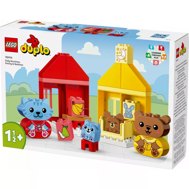 LEGO DUPLO Mano pirmosios kasdienės rutinos: Valgymas ir miegas 10414