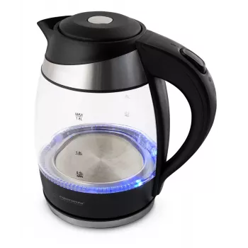 Esperanza EKK009 elektrinis virdulys 1.8 L Juoda, Daugiaspalvis 2200 W