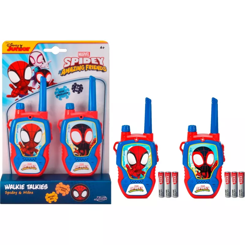 Jada Walkie Talkie Spidey 2,4 GHz 2 vienetų rinkinys 203222000