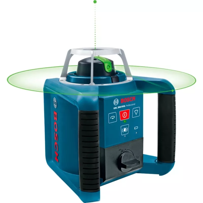 Rotacinis nivelyras Bosch GRL 300 HVG Professional 300 m atstumas 0,1 mm/m tikslumas