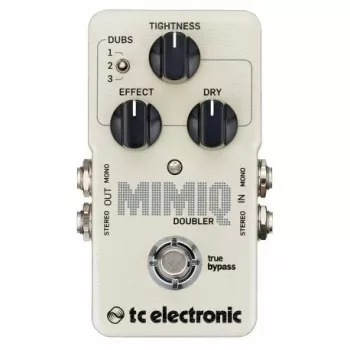 Gitaros efektų pedalas TC Electronic Mimiq Doubler — Kompaktiškas tikrojo aplenkimo dvigubintuvas