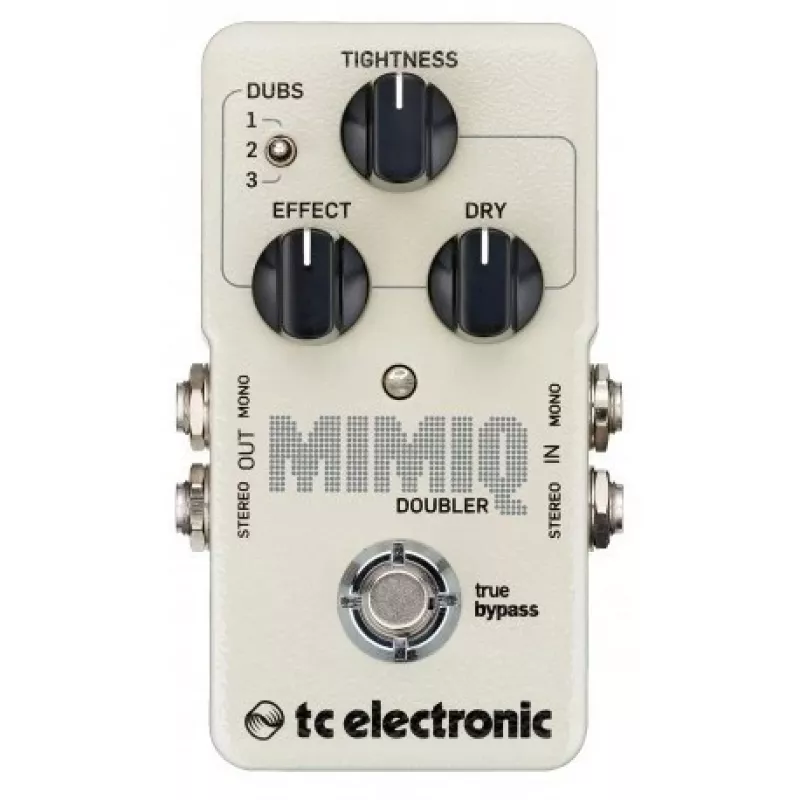 Gitaros efektų pedalas TC Electronic Mimiq Doubler — Kompaktiškas tikrojo aplenkimo dvigubintuvas
