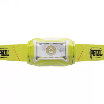Petzl TIKKA 350 lm geltonas priekinis žibintas — 350 liumenų, kompaktiškas LED priekinis žibintuvėlis